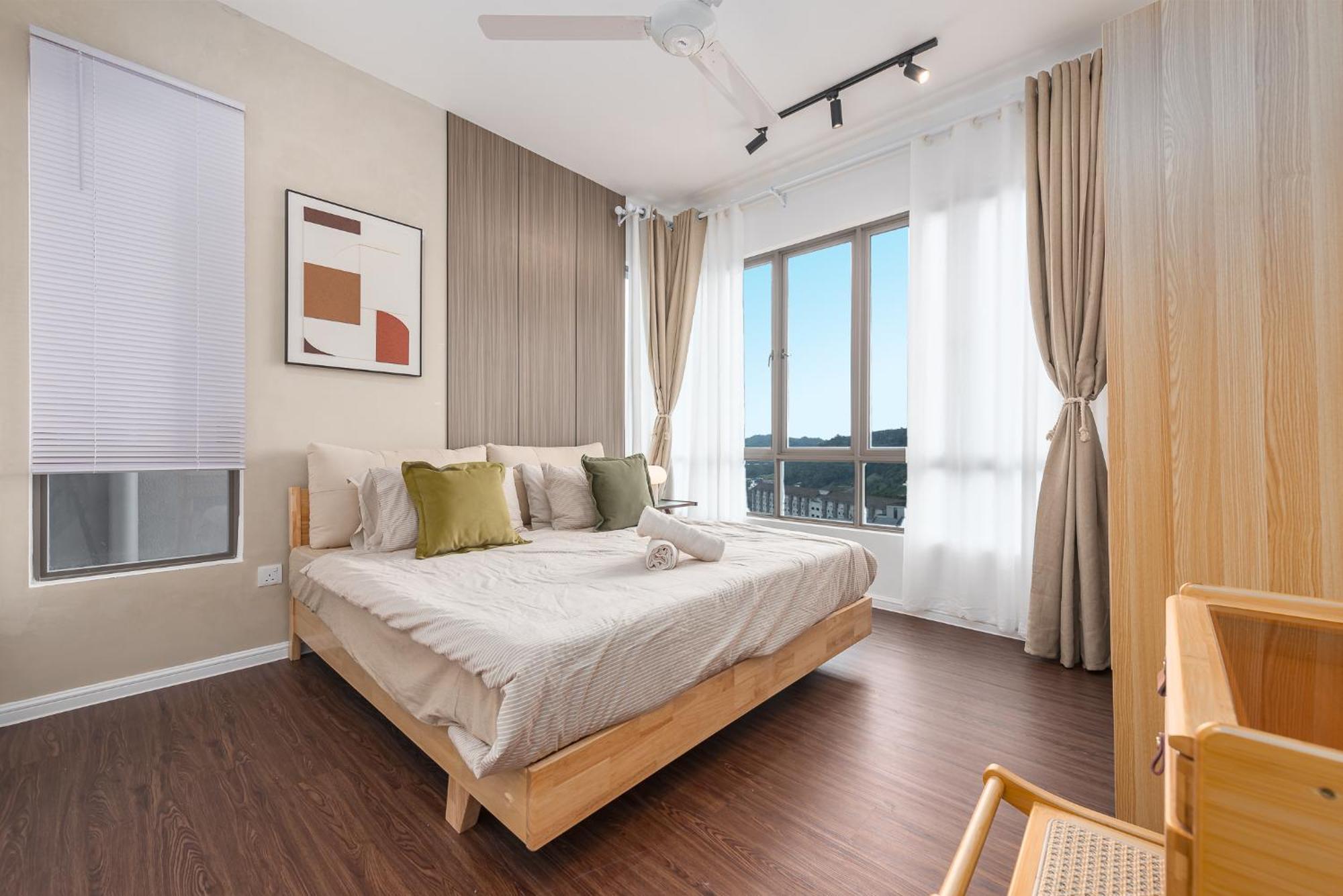 Apartment Serene Zen Family Retreat 2 To 7pax&sunrise View *