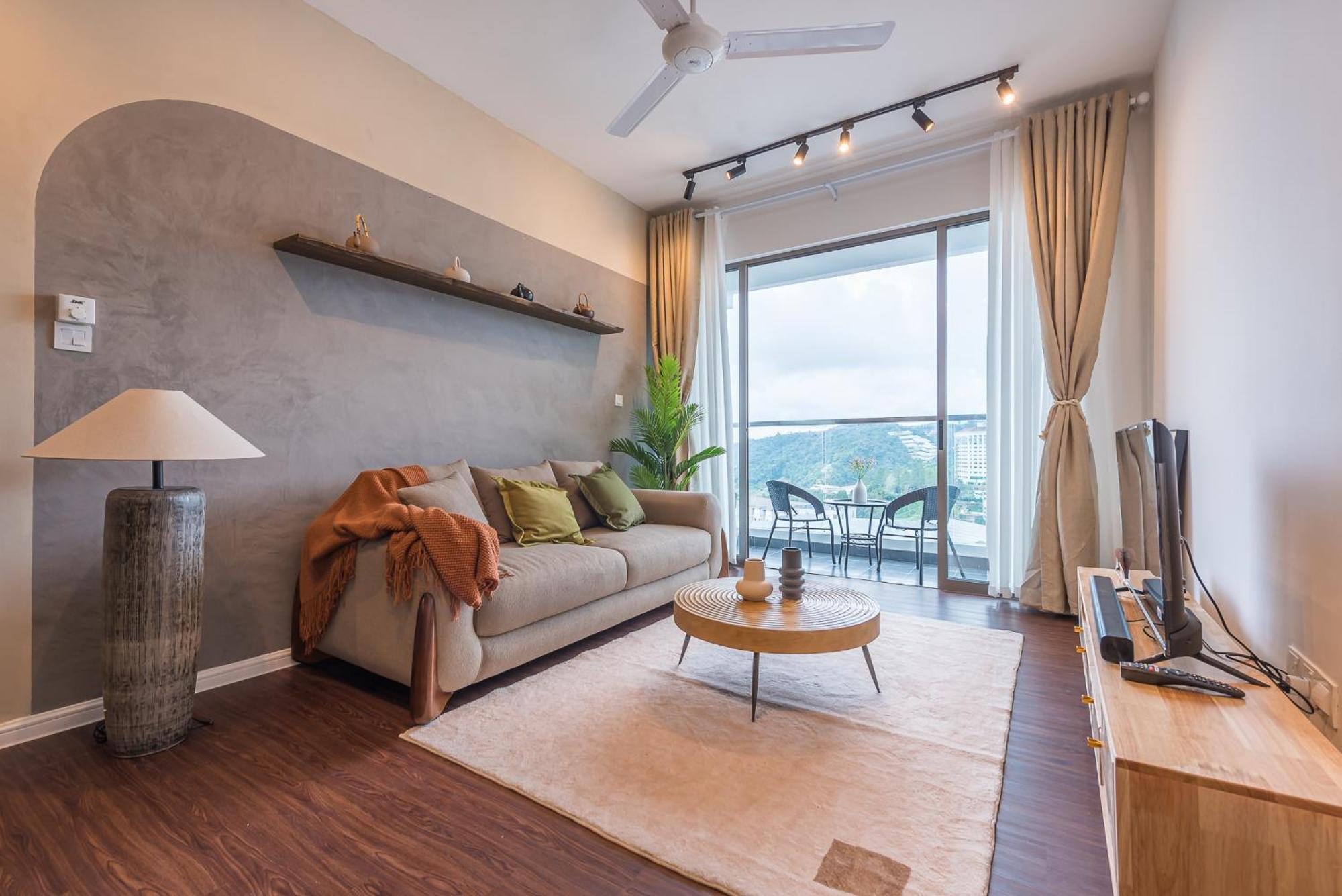 Serene Zen Family Retreat 2 To 7pax&sunrise View Apartment *